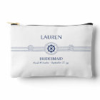 Nautical Theme Wedding Bridesmaid Cosmetic Bag