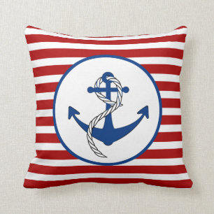 Nautical Themed Anchor Cushion