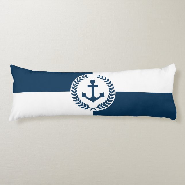 Nautical themed design body cushion (Front)
