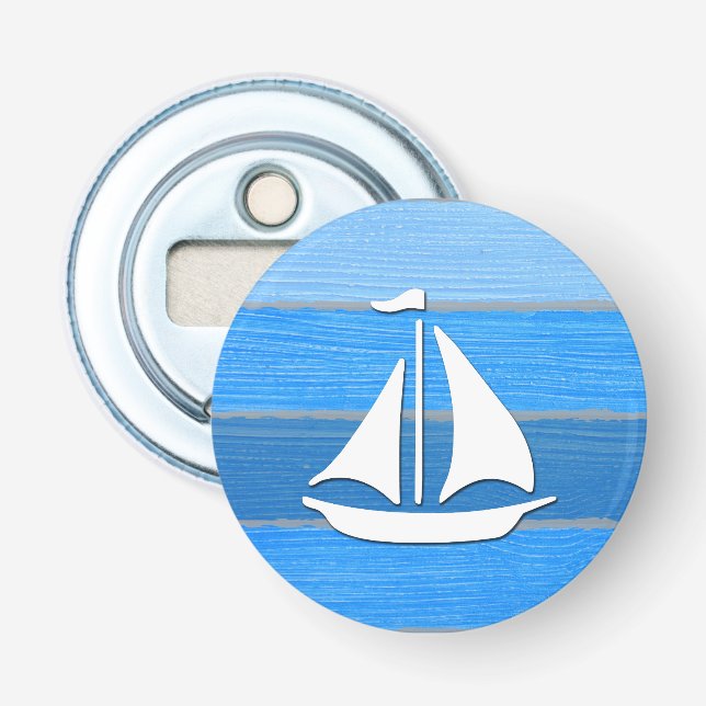 Nautical themed design bottle opener (Front)