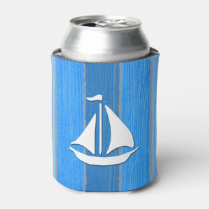 Nautical themed design can cooler