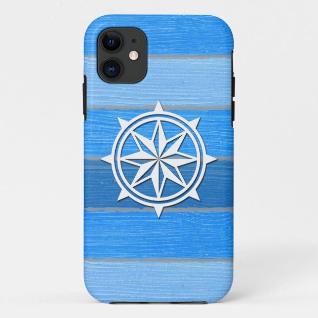 Nautical themed design Case-Mate iPhone case (Back)