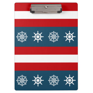 Nautical themed design clipboard