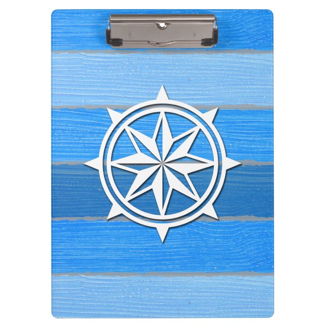 Nautical themed design clipboard (Front)