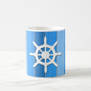 Nautical themed design coffee mug