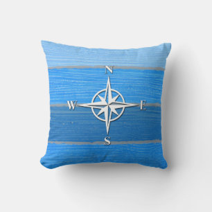 Nautical themed design cushion