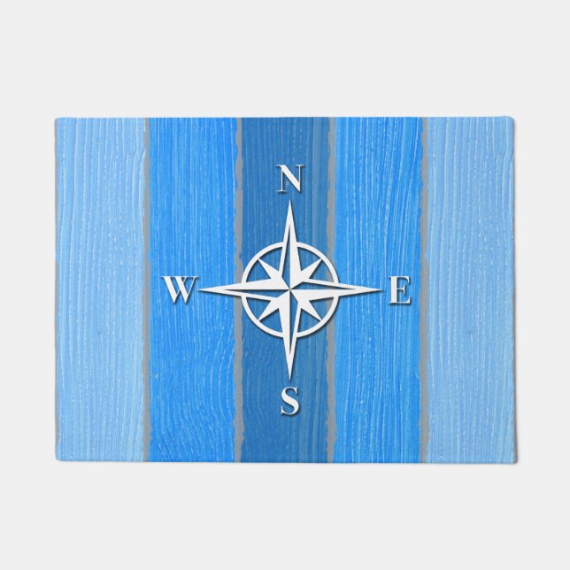 Nautical themed design doormat (Front)