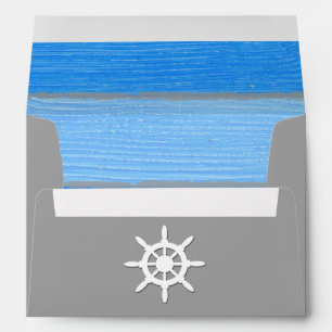 Nautical themed design envelopes