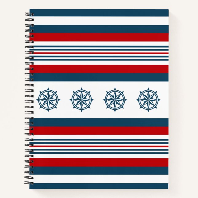 Nautical themed design notebook (Front)