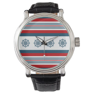 Nautical themed design watch