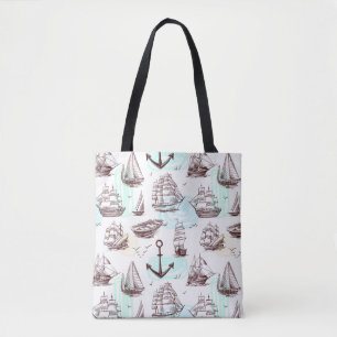 Nautical Tote Bag