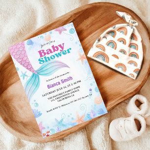 Nautical Under the Sea Baby Shower  Invitation
