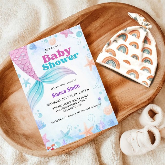 Nautical Under the Sea Baby Shower  Invitation (Creator Uploaded)