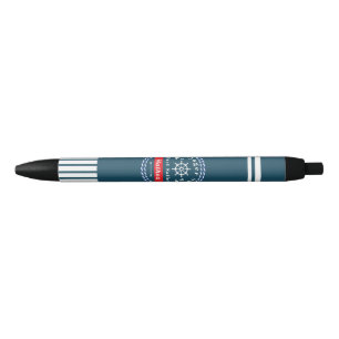 Nautical Voyager Best Sailor Dark Blue Black Ink Pen
