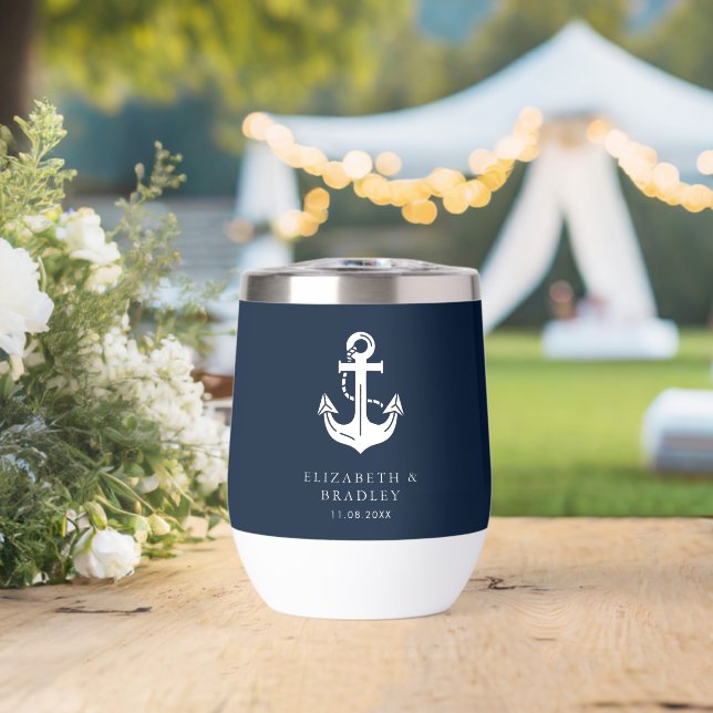 Nautical Wedding Anchor Boat Name (Wedding (Rotated))