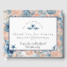 Nautical Wedding Beach Sea Shell Flowers Roses