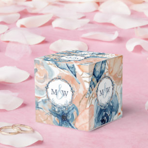Nautical Wedding Beach Seashell Flowers  Favour Box
