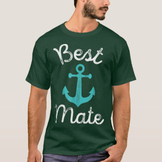 Nautical Wedding Bride Grooms Man & Groomsmen Gift T-Shirt