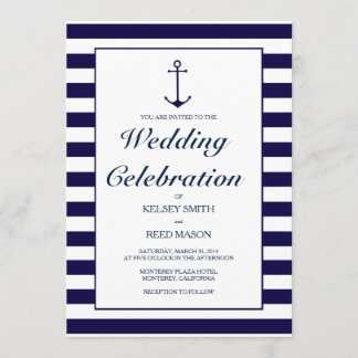 Nautical Wedding Invitation