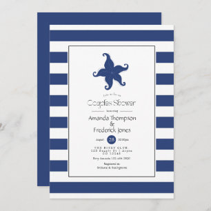 Nautical Wedding Shower Invitation