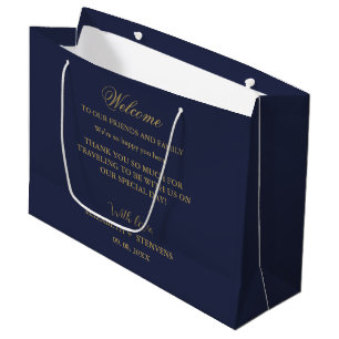 Nautical wedding welcome bag hotel guest bags 