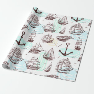 Nautical Wrapping Paper