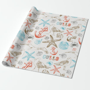 Nautical Wrapping Paper