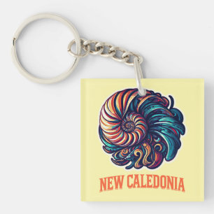 Nautile New Caledonia Key Ring
