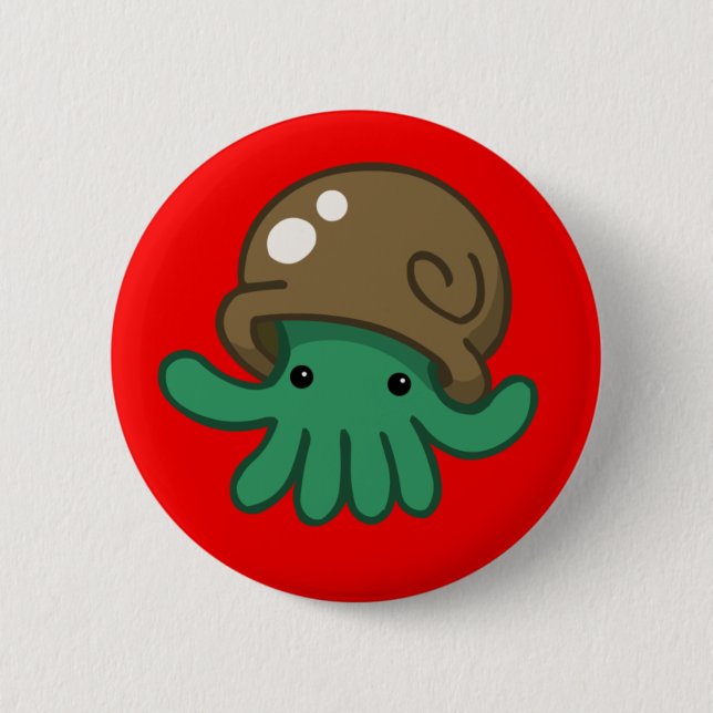 Nautilus! 6 Cm Round Badge (Front)