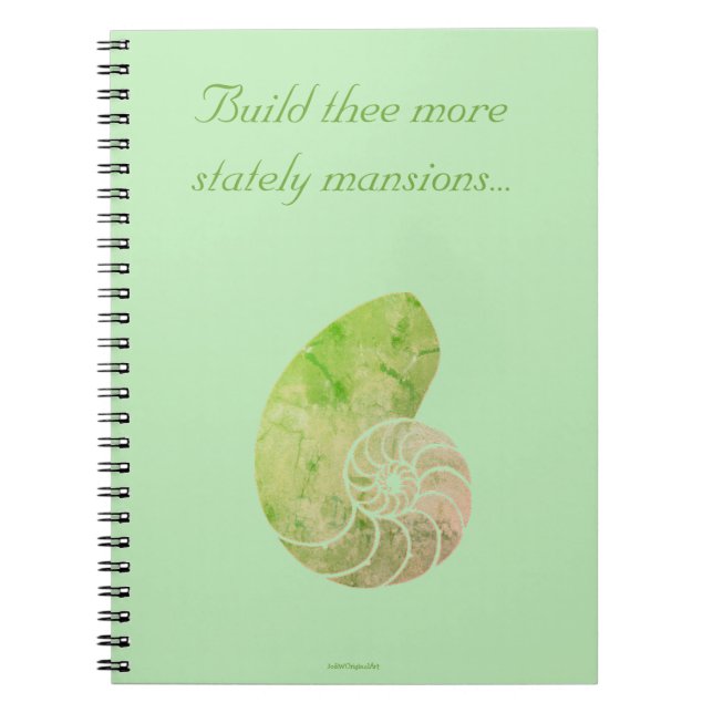 Nautilus 80 page Spiral Notebook (Front)