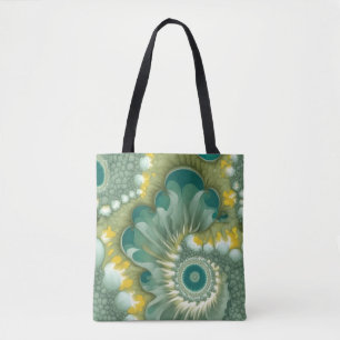 Nautilus Abstract Tote Bag