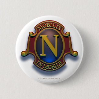 Nautilus N Shield by David McCamant 6 Cm Round Badge