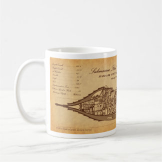 Nautilus SLS on Parchment by David McCamant Coffee Mug