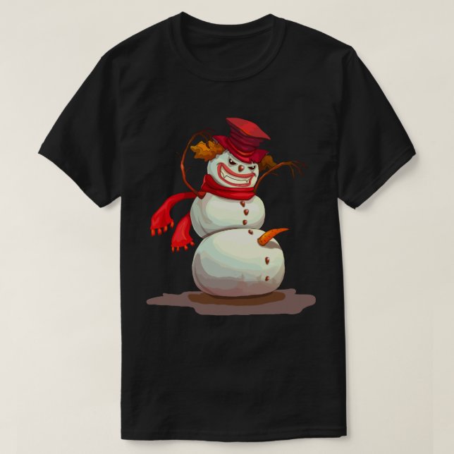 Nauty_Snow T-Shirt (Design Front)