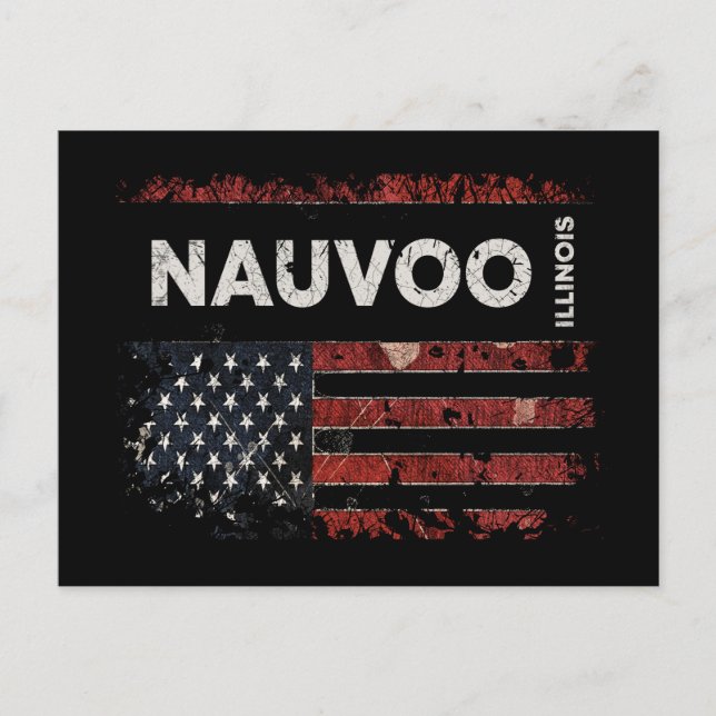 Nauvoo Illinois Postcard (Front)