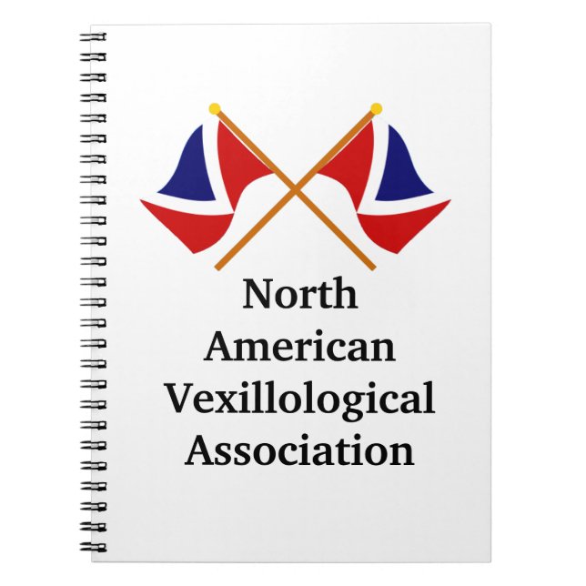 NAVA Crossed Flags Notebook (Front)