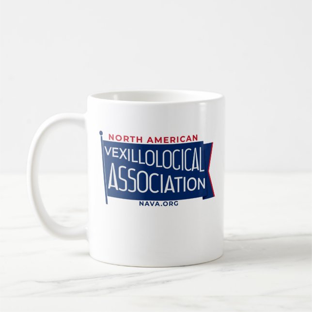 NAVA/Vexillology Classic Mug, 11 oz Coffee Mug (Left)