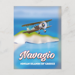 Navagio Ionian Islands of Greece Postcard