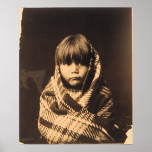 Navaho child poster