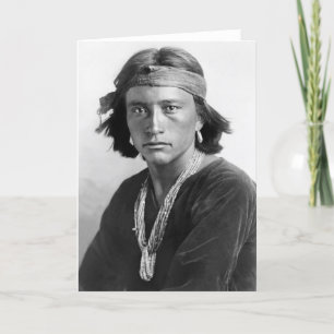 Navajo Boy Card