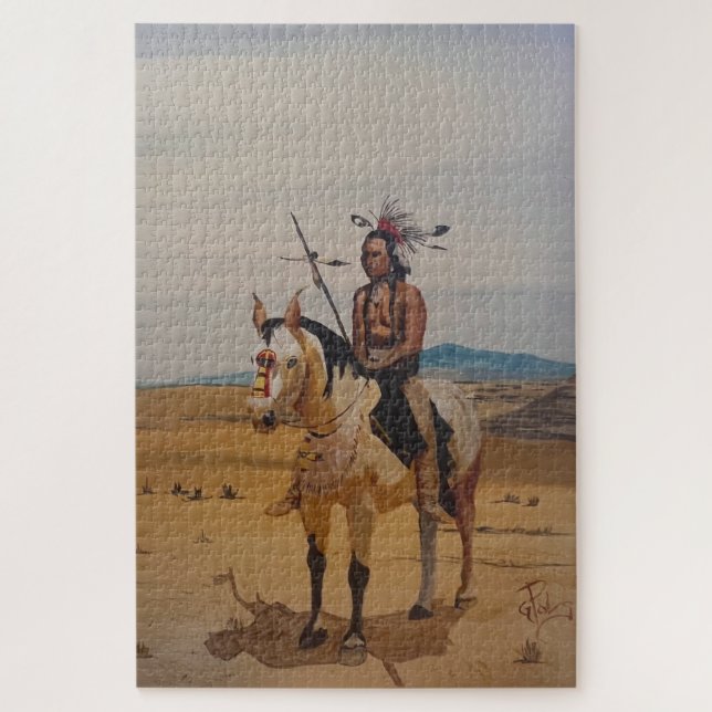 Navajo, by Gary Poling Jigsaw Puzzle (Vertical)