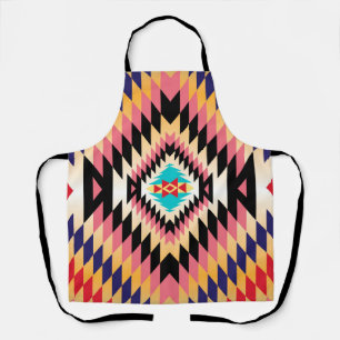 Navajo Design-7 All-Over Print Apron