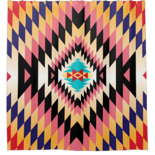 Navajo Design-7 Shower Curtain