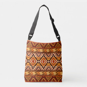 Navajo Ethnic Ornament: Vintage Seamless Crossbody Bag