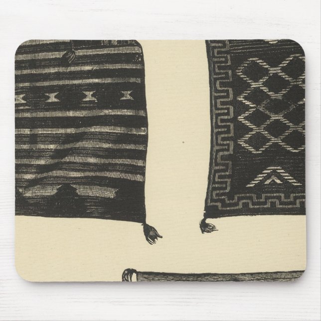 Navajo fabrics mouse pad (Front)