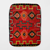 NAVAJO INDIAN 1890 HORSE SADDLE BLANKET