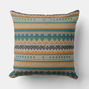 Navajo Indian Design Throw Pillow