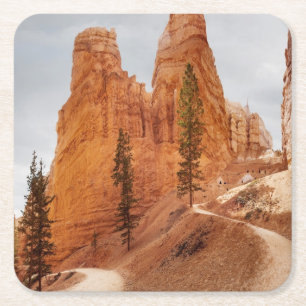 Navajo Loop Trail, Bryce Canyon Square Paper Coaster