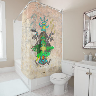 Navajo Mythology Shower Curtain