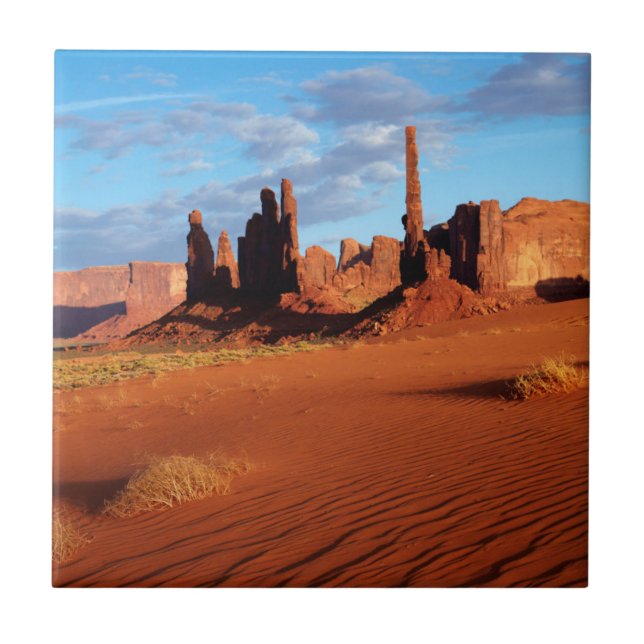 Navajo Nation, Monument Valley, Yei Bi Chei Ceramic Tile (Front)